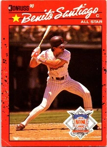 1990 Donruss #708b Benito Santiago - Picture 1 of 2