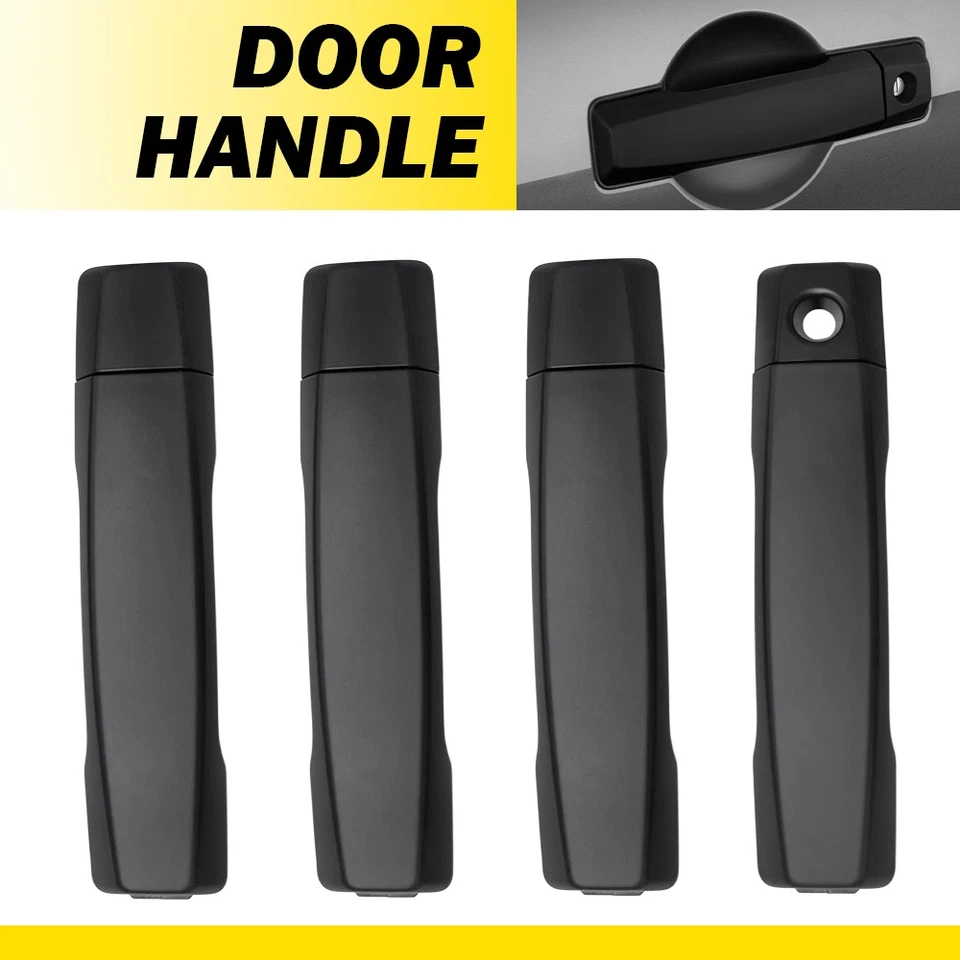 For Nissan Titan Outside Outer Exterior Door Handle Primed Front Rear Left Right - Image 1 of 4