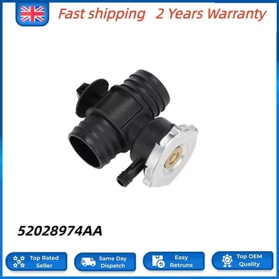 Coolant Neck Radiator Hose Connector & Cap For 2007-2017 Jeep Compass 2.0L/2.4L - Image 1 of 4