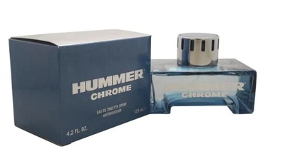 HUMMER CROMO colonia para hombre EDT 4,2 OZ nueva en caja envío rápido Foto 1 de 3