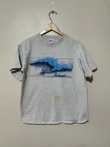 Vintage 80s 90s Hobie Wind Surf Sailing Boat Art Single Stitch Shirt Size M - Bild 1 von 6