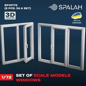 Set of scale models Windows (2 pcs) Scale 1:72 Spalah SP10772 - Picture 1 of 1
