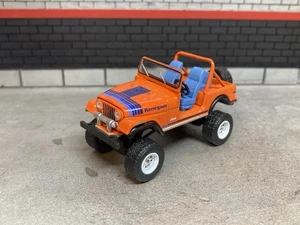 1979 Jeep CJ-7 Lifted 4x4 Truck 1/64 Diecast Custom Off Road 4WD CJ7 Greenlight - Picture 1 of 12
