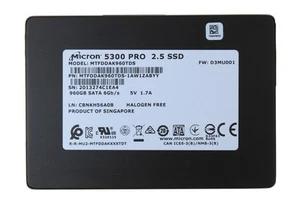 Micron 5300 PRO 960 GB 2,5" SATA SSD // MTFDDAK960TDS - Bild 1 von 5