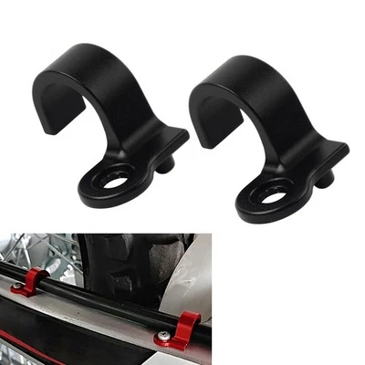 Hinterradbremsschlauchklemme Leitungsführung Schwarz Für HONDA CRF250L Rally - Image 1 of 4