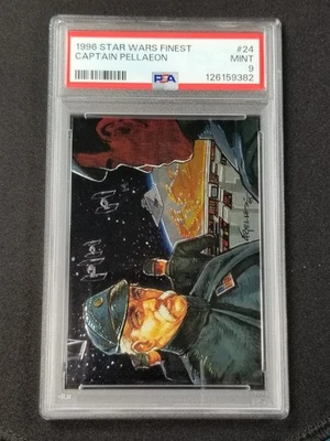 1996 Finest Star Wars #24 Captain Palleon PSA 9 - Image 1 of 2