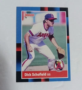 DICK SCHOFIELD ANGELS #233 - DONRUSS NM-MT 1988 - Foto 1 di 2