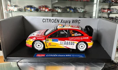 CITROEN XSARA WRC SORDO 2006 sign sunstar with box 1:18 coche escala diecast - Imagen 1 de 4