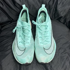 Size 9.5 - Nike Air Zoom Alphafly Next% Hyper Turquoise Men’s Sneakers - Picture 1 of 23