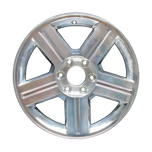 Metallic Polished 5 Spoke 18 x 8 Refurbished Wheel - Picture 1 of 1