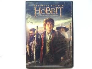 The Hobbit An Unexpected Journey (DVD, 2012) 2 Discs Extended Edition 182 min VG - Picture 1 of 2