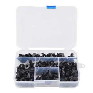 80PCS Nylon Fairing Bodywork Rivet Retainer Fastener M6 M7 M8 For Motorcycle ATV - Picture 1 of 5