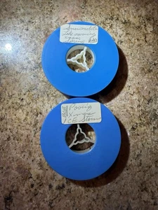 2 películas caseras vintage de 8 mm: motos de nieve, tormenta de hielo, lago nadando, Navidad - Imagen 1 de 5
