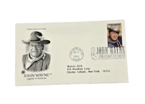 John Wayne Legends of Hollywood Stamp / First Day Cover with Envelope - Picture 1 of 2