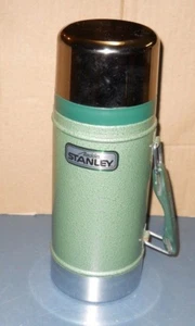 STANLEY ALADDIN WIDE MOUTH THERMOS BOTTLE A- 1350B 24OZ W/ HANDLE GOOD CONDITION - Photo 1/8