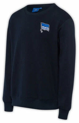 Hertha BSC Berlin Sweatshirt - Logo - Navy | Pullover | Sweater | Größe S-4XL