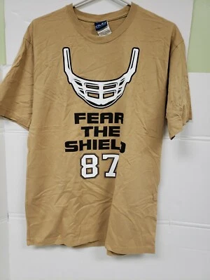 Camiseta marrón OVB Fear The Shield Sidney Crosby Pittsburgh Penguins talla LG NUEVA SIN ETIQUETAS Foto 1 de 4