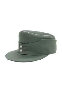 Zweiter Weltkrieg Deutscher Heer Elite Offizier Feldgrau Gabardine M43 Feldkappe L - Bild 1 von 2
