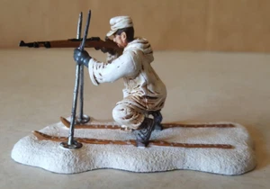 Corgi CC59163 Forward March, Special Forces German Ski Trooper 1943 in 54mm - Picture 1 of 9