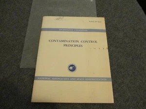 1967 NASA APOLLO/SATURN V ROCKET CONTAMINATION CONTROL PRINCIPLES BOOK - 55pgs - Picture 1 of 12