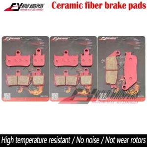 Ceramic Front Rear Brake Pads For Yamaha MT-01 MT01 (1670cc) 2007-2010 MT-01S - Picture 1 of 9