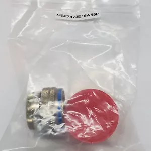MS27473E16A55P Connector, Includes contact pins - Picture 1 of 2