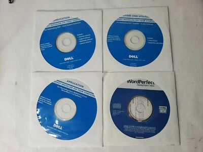 2004 Dell Tools System Software Reinstalling CD Drivers Utilities WordPerfect - Image 1 of 4