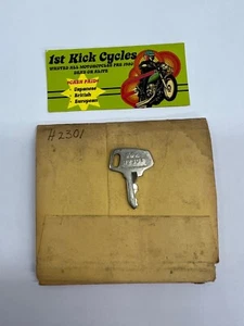 Vintage TEC Honda Factory Pre Cut Motorcycle Key # H2301 OEM - Picture 1 of 3