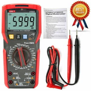 Multímetro digital UNI-T UT89XD, prueba LED, prueba de temperatura, verdadero Rms, 1M caída✦Kd - Imagen 1 de 6