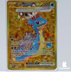 Pokemon TCG | Lapras ex 164 Scarlet & Violet Promo | Ultra Holo Rare | English - Picture 1 of 3