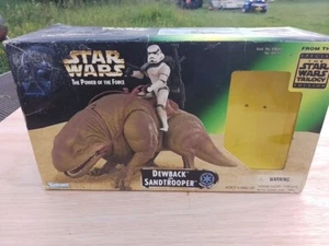 Kenner Star Wars Power of the Force Dewback and Sandtrooper Box Only ! - Picture 1 of 8