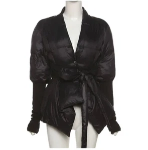 Black Stylish Womens Winter Puffer Jacket - Picture 1 of 5