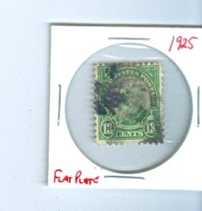1925 Benjamin Harrison 13 Cent Green RARE Used Stamp L@@K USA - Picture 1 of 2