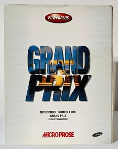 GRAND PRIX FORMULA ONE GAME ~ IBM PC CD ROM ~ 1991/1992 ~ MICRO-PROSE ~VINTAGE - Picture 1 of 5