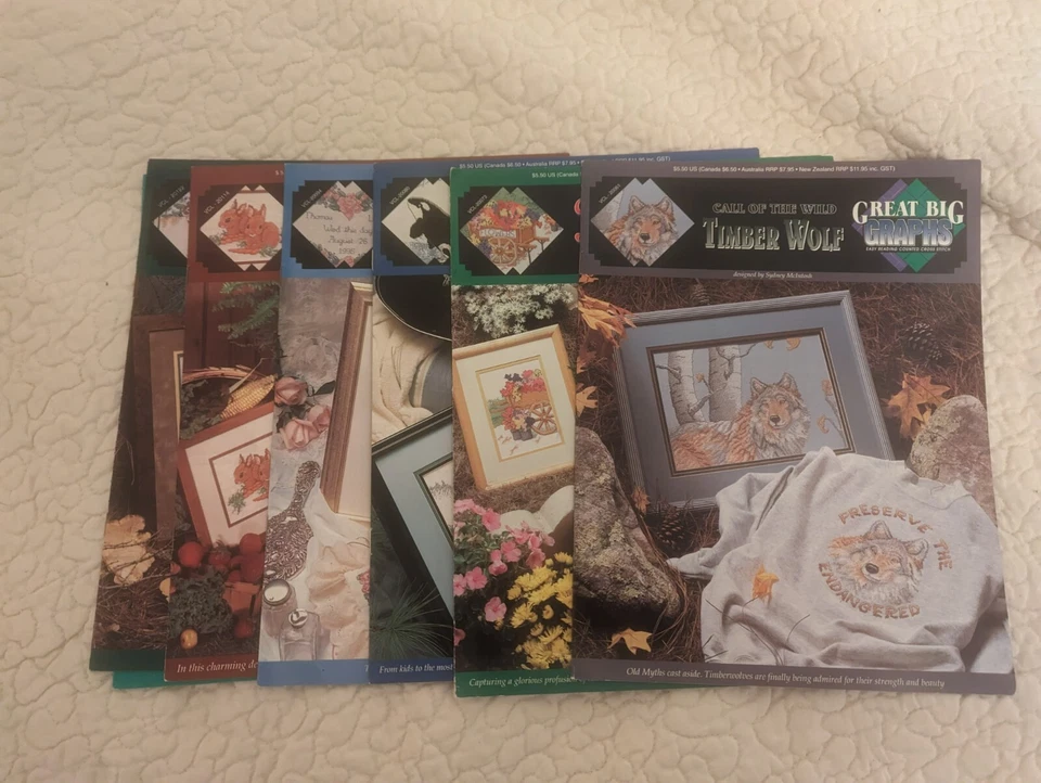 cross stitch patterns by great big graphs published by true colors international - Image 1 of 1