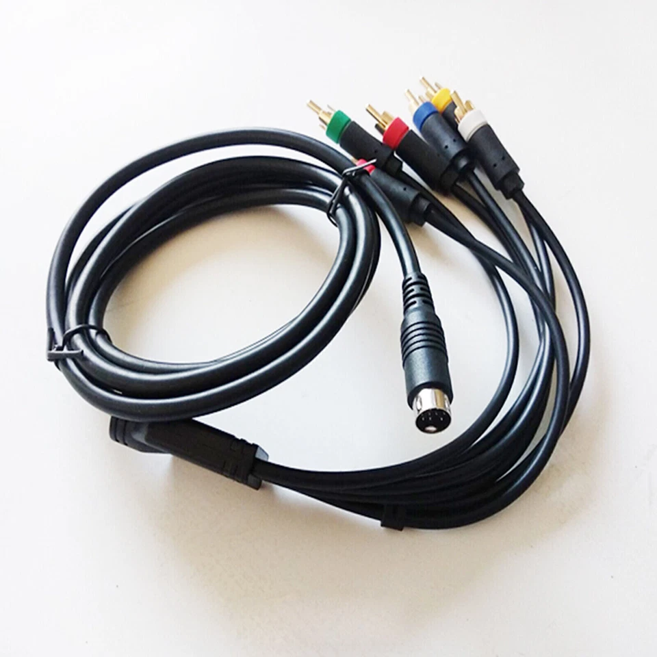 For Sega Mega Drive MD2 Game Console RGBS/RGB Audio Video Component Cable Line - Image 1 of 4