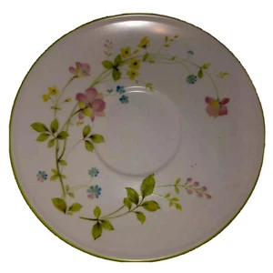 Platillo de taza de té floral de día claro Noritake Progression China 9080 Japón vintage - Imagen 1 de 5