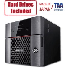 Buffalo TeraStation 3220dn Desktop 8 TB NAS Hard Drives Included TS3220DN0802