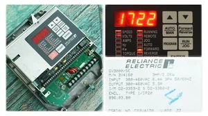 Reliance Electric GV3000/SE 3 HP 3V4160 Ver 6.01 Inverter Tested Good No Cover - Picture 1 of 9
