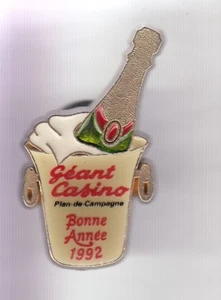 RARE PINS PIN'S .. ENTREPRISE HYPERMARCHE CASINO CHAMPAGNE PLAN DE CAMPAGNE ~D2 - Picture 1 of 1
