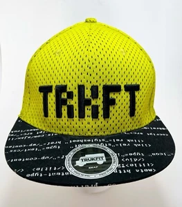 TRUKFIT Snapback Baseball Cap Neon Yellow One Size - Picture 1 of 8