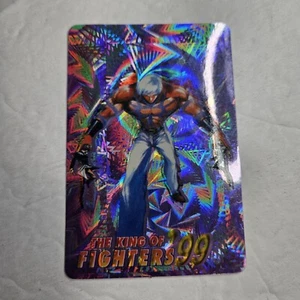 Vtg The King of Fighters 99 Magaki Prism Holographic Sticker Trading Card - Picture 1 of 3