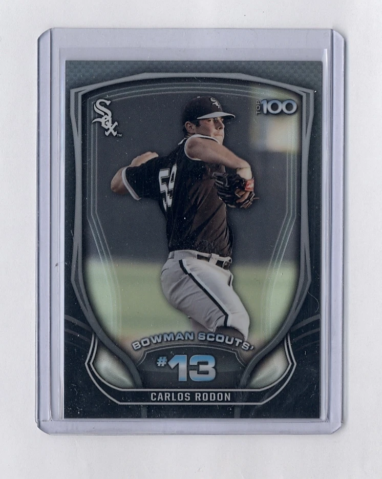 2015 Bowman Chrome Scouts Top 100 #BTP-13 CARLOS RODON Chicago White Sox - Image 1 of 1