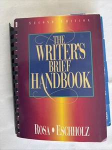 The Writer's Brief Handbook 2nd Edition Paperback by Rosa and Eschholz - Picture 1 of 2