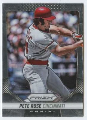 2014 Panini Prizm #167 Pete Rose Cincinnati Reds Baseball Card NM-MT ID:23368 - Image 1 of 2
