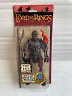 BNIB LORD OF THE RINGS BATTLE CRY URUK-HAI TOY BIZ ACTION FIGURE TWO TOWERS