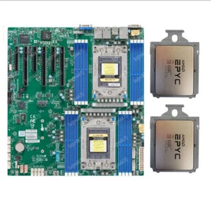 AMD epyc Milan 7B13*2+ Supermicro H12DSi-N6 64 cores 128 threads combination - Picture 1 of 1