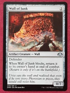 Magic The Gathering DOMINARIA REMASTERED WALL OF JUNK artifact card MTG - Bild 1 von 2