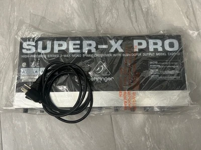 Behringer CX2310V2 Stereo 2-Way Mono 3-Way Crossover with Subwoofer Output - Image 1 of 4