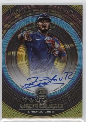 2022 Bowman Inception Prospect Auto Gold Foil /50 Luis Verdugo #PA-LV Auto - Image 1 of 2